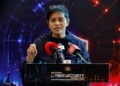 AZALINA Othman Said ketika berucap pada sesi pembukaan Program Bulan Keselamatan Negara (BKN) 2026 di Putrajaya hari ini.