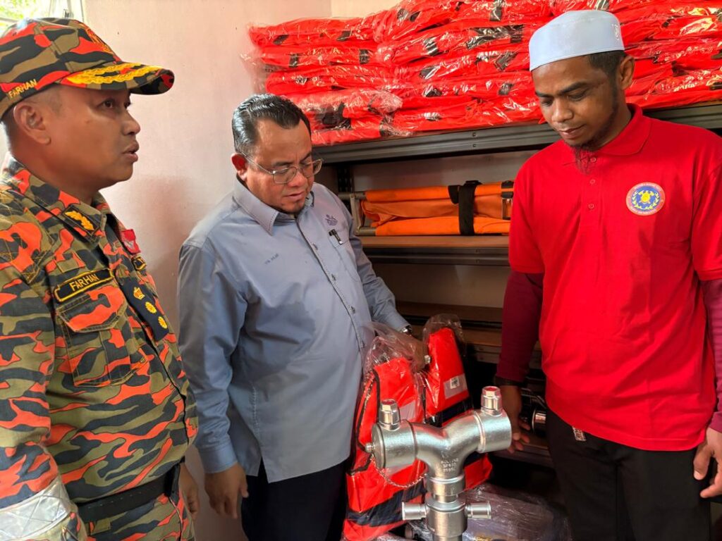 Kelantan Fire Department Establishes Early Response Point to Protect Tumpat Island Residents