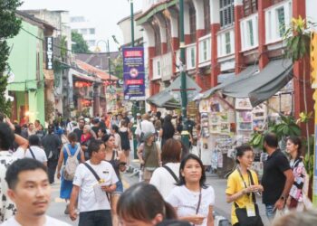 MALAYSIA merekodkan 10.7 juta ketibaan pelancong asing sehingga Mei 2026.
