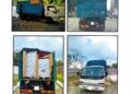 PDRM berjaya membongkar pengedaran minuman keras tidak bercukai menggunakan lori sampah menerusi dua serbuan di sekitar Kajang dengan rampasan bernilai lebih RM1.07 juta. - GAMBAR IHSAN KDNKA