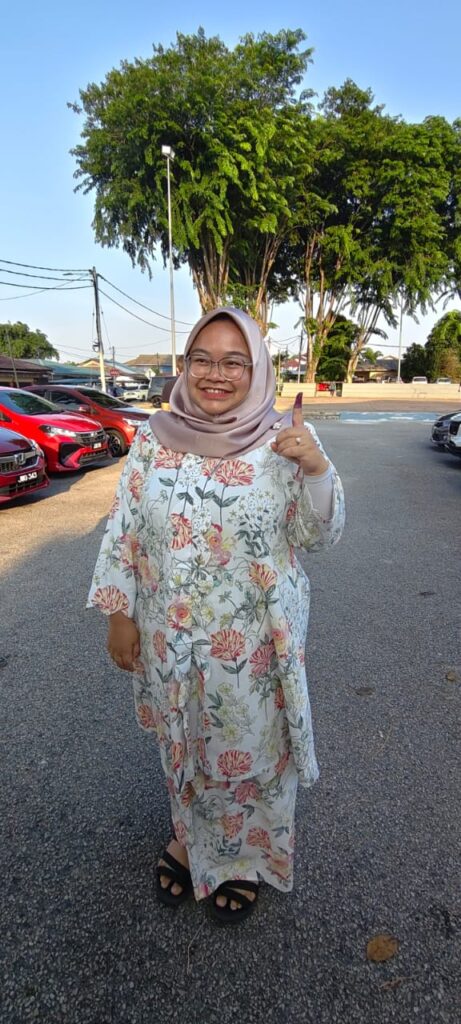 Muda President Casts Early Vote, Vows Support for Candidates