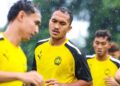 Aysar Hadi Mohd Shapri (tengah) antara bintang Johor Daril Ta'zim (JDT II) yang dipanggil ke dalam skuad Harimau Malaya dalam kempen Piala AFF 2026. - IHSAN FAM
