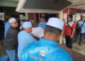 JENAZAH Muhammad Nasrulhaq yang ditemukan selepas dilaporkan hilang sejak minggu lalu dikebumikan di Tanah Perkuburan Islam Gugusan Felda Waha, Kota Tinggi, Johor.