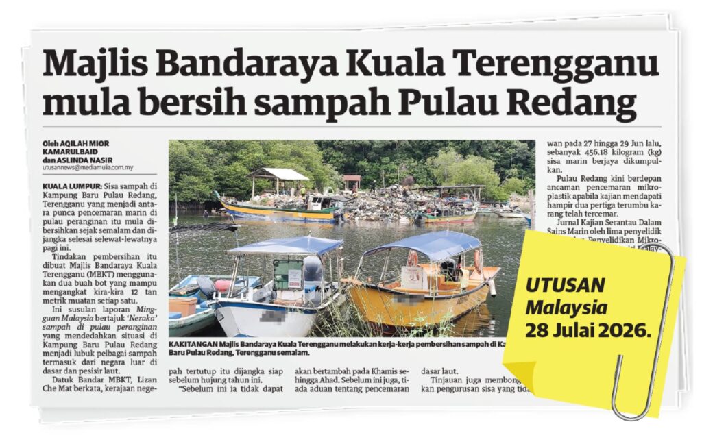 20-ton incinerator proposed to tackle Pulau Redang's waste problem