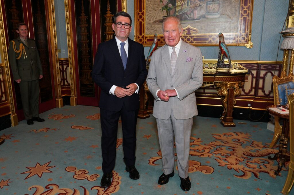 King Charles appoints Andy Burnham as new UK Prime Minister