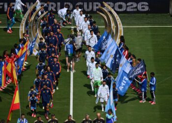 SEPANYOL dan Argentina bakal menentukan siapa juara Piala Dunia 2026.-AFP