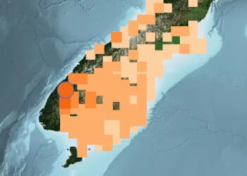 GEMPA bumi kuat melanda dekat Te Anau. - Foto  GeoNet