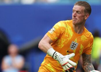 Jordan Pickford yakin dapat mengekang asakan Argentina dalam aksi separuh akhir Piala Dunia 2026, esok. - AFP