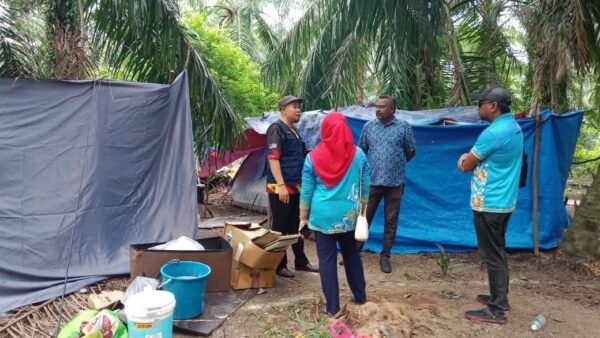 Khemah sarang penagih dadah