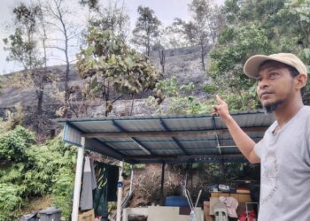 Kebakaran hutan Puncak Alam