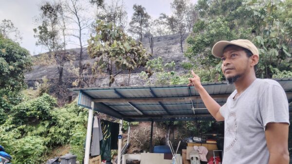 Kebakaran hutan Puncak Alam