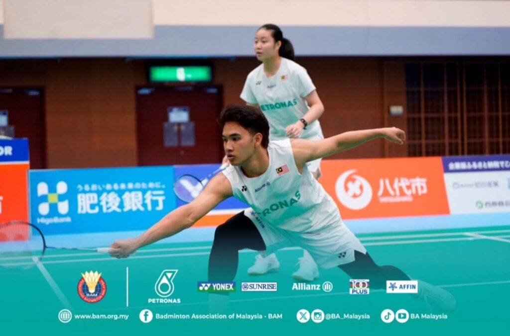 Ahmad Redzuan-Zi Yu Reach Asian Junior Mixed Doubles Final