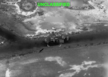 SERANGAN AS mengorbankan tiga orang di Iran. - AFP