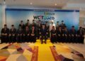 SULTAN Nazrin Muizzuddin Shah bersama Timbalan Perdana Menteri, Datuk Seri Fadillah Yusof (lima dari kiri) serta kenamaan lain pada Persidangan Pemikiran dan Tamadun Islam Sedunia 2026 (WCIT 2026) anjuran Universiti Sultan Azlan Shah (USAS) di Ipoh, Perak, semalam.