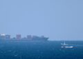 GAMBAR fail sebuah kapal tangki belayar di luar pantai Oman. - AFP
