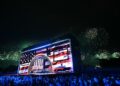 SAMBUTAN kemerdekaan di Washington semalam. - AFP