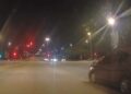 DilanggDilanggar di lampu isyaratar di lampu isyarat