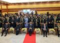 DR. Zulkifli Hasan (duduk, tengah) bergambar bersama para pendakwa syarie selepas Persidangan Pendakwa Syarie Kedua 2026 di Putrajaya, semalam. – UTUSAN/FAISOL MUSTAFA