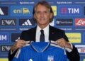 Roberto Mancini dilantik sebagai pengendali skuad kebangsaan Itali. - AFP