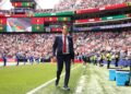 KETUA Jurulatih Belgium, Rudi Garcia ketika perlawanan menentang Senegal.-AFP