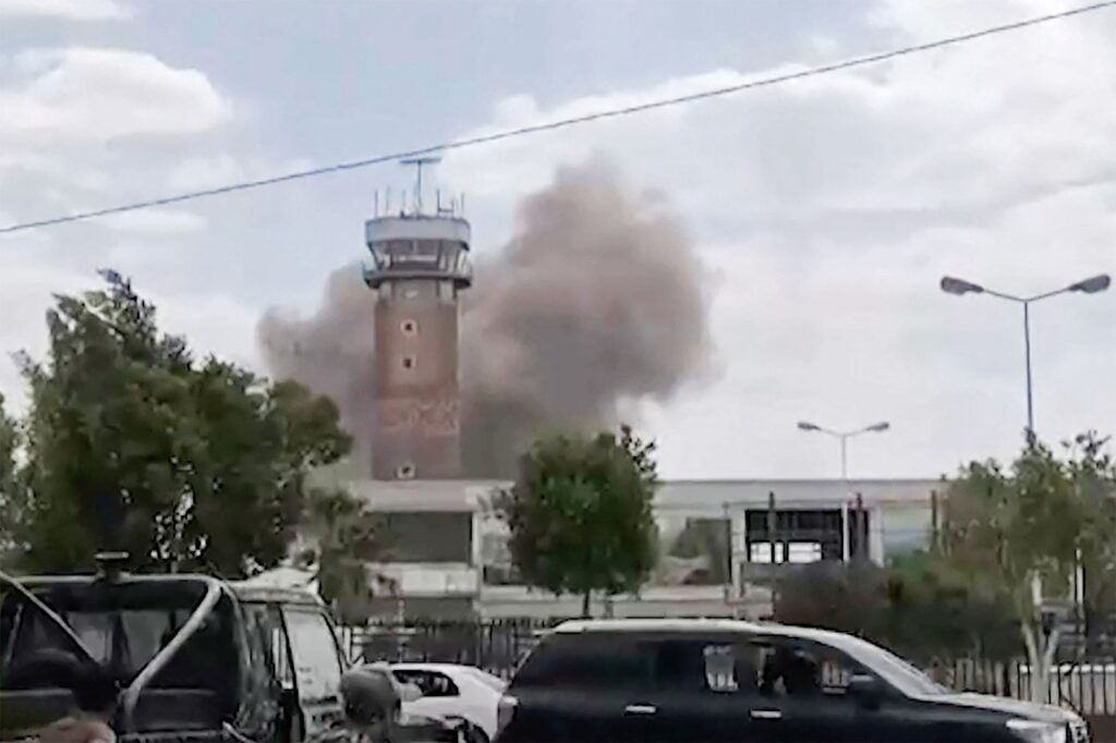 Houthi group attacks Saudi airport in retaliation