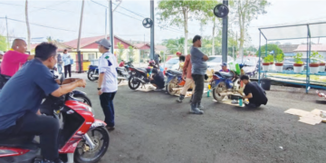 PROGRAM Roda Selamat Poket Selamat yang diadakan di Pusat Komuniti Desa Layang-Layang, Johor.