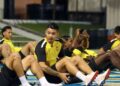 Sergio Aguero berlatih bersama skuad Harimau Malaya sebagai persiapan kempen Piala AFF 2026. - UTUSAN/ISKANDAR ISHAK