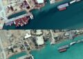 PEMANDANGAN dari udara Pangkalan Tentera Laut Iran di Bushehr. - AFP