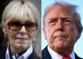 DONALD Trump dan E. Jean Carroll. - AFP