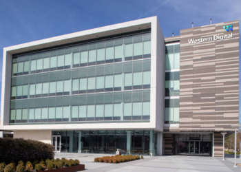 IBU pejabat Western Digital di California.