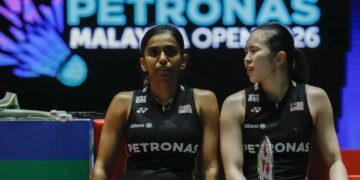 Pearly Tan-M. Thinaah mengakui isu kecergasan masih menjadi faktor utama kekalahan mereka di suku akhir Terbuka China, kelmarin. - UTUSAN/SHIDDIEQIIN ZON