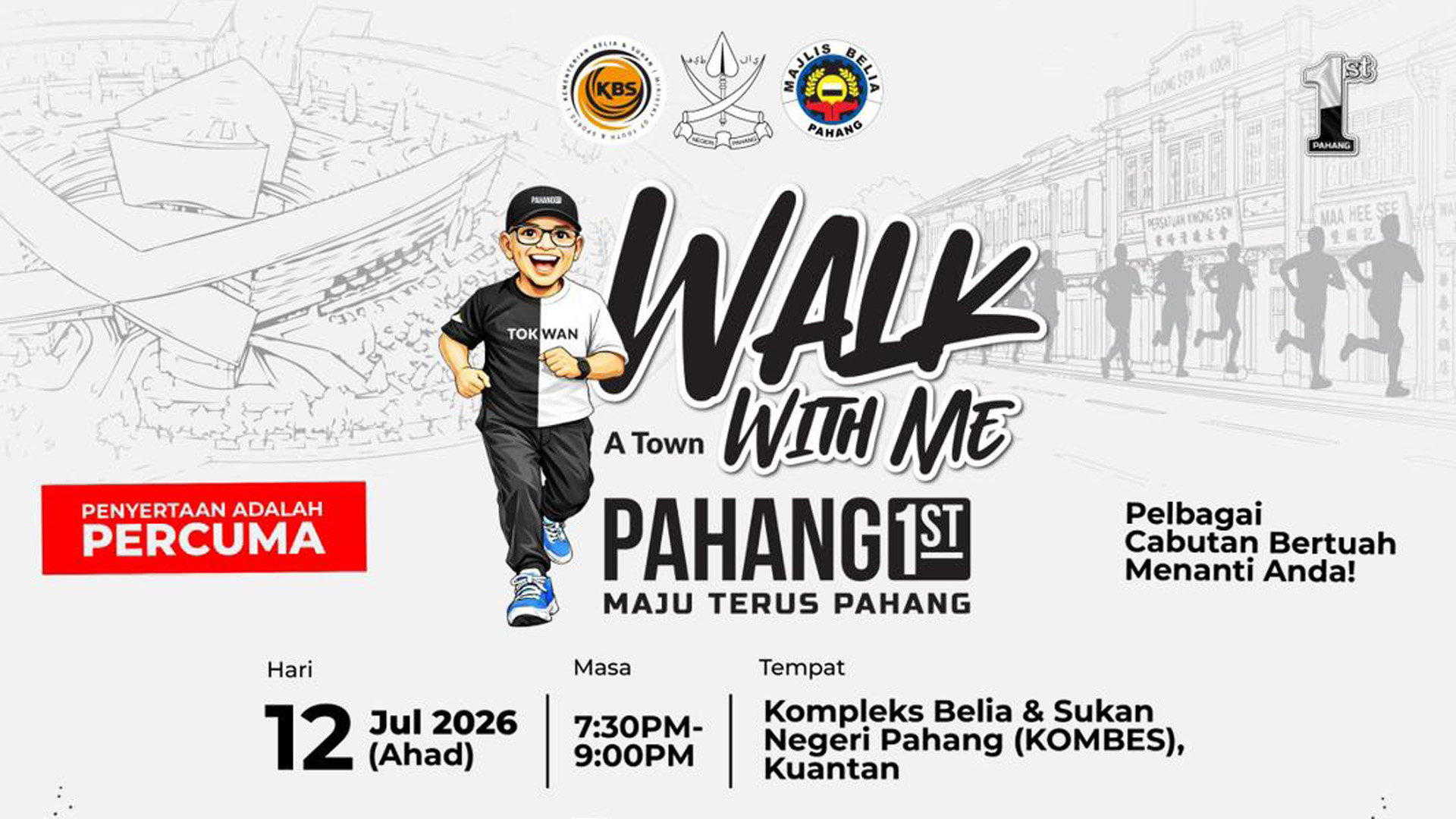 Walk A Town With Me Pahang 1st