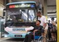 PERKHIDMATAN bas ulang-alik percuma, CAT Hospital kini mendapat sambutan yang luar biasa daripada kalangan pesakit, warga emas dan penjaga yang mendapatkan rawatan di hospital serta pusat kesihatan di sekitar bandar raya George Town, Pulau Pinang sejak ia mula diperkenalkan pada 1 Januari yang lalu.-UTUSAN/DANIAL SAAD