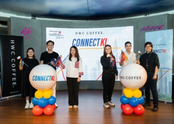 HANNAH Yeoh melancarkan kempen ConnectKL oleh HWC COFFEE di ABOVE Event Space, Avenue K, Kuala Lumpur, semalam.