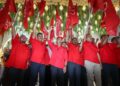 MUHYIDDIN Yassin ketika mengumumkan calon Bersatu bagi PRN Negeri Sembilan di Nilai, Seremban hari ini.-UTUSAN/ISKANDAR ISHAK