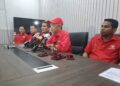MUHYIDDIN Yassin semasa sidang akhbar selepas majlis pengumuman calon Bersatu bagi PRN Negeri Sembilan di Nilai, Seremban