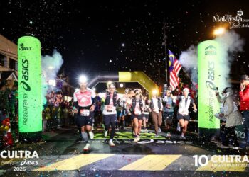 ANTARA sebahagian daripada 3,600 peserta yang menyertai acara larian tahunan denai Cameron Ultra (Cultra) yang berlangsung dari 16 Julai sehingga hari ini di Cameron Highlands.
