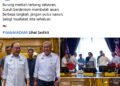Hantaran Perdana Menteri, Datuk Seri Anwar Ibrahim yang menitipkan pantun mengenai 'muafakat' dan 'persahabatan' mencuri perhatian pengguna media sosial hari ini.-FB ANWAR IBRAHIM
