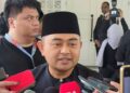 Muhammad Naqib Md. Ghazali selepas  Majlis Amanat dan Aspirasi  Pengerusi Jawatankuasa Pendidikan dan  Penerangan  Johor bersama Ketua Jabatan dan Agensi di  Pejabat Johor Talent Development Council, Menara Iskandar Investment Berhad, Medini, Iskandar Puteri di sini. - UTUSAN/RAJA JAAFAR AL