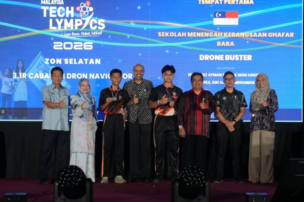 2,300 students compete in Malaysia Techlympics 2026 Southern Zone