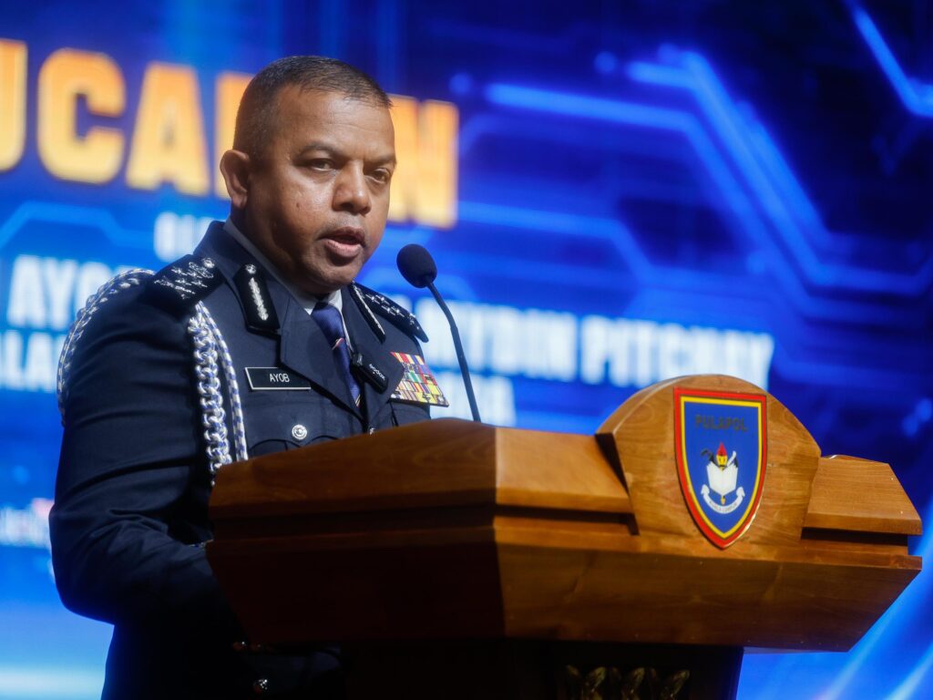 Malaysia's Deputy IGP Ayob Khan has no political ambitions