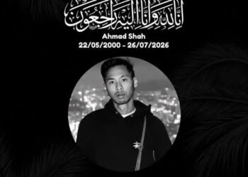 ALLAHYARHAM Ahmad Shah, 26, yang maut dalam kejadian di Eumseong, Korea Selatan, semalam.