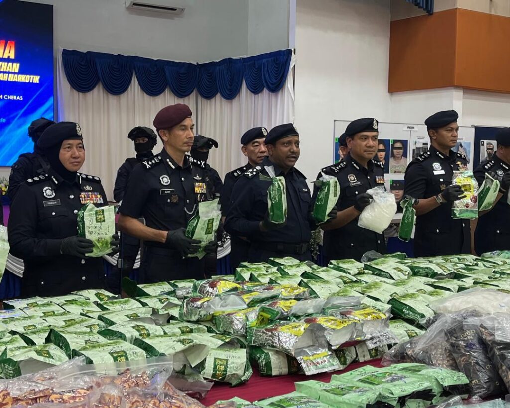 Suspended Police Officer Masterminds RM21.3 Million Drug Ring in Malaysia