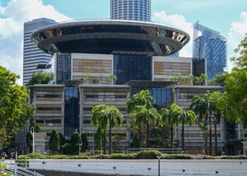GAMBAR fail Mahkamah Agung Singapura. - AFP