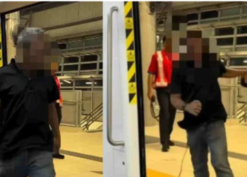 Suspek yang menceroboh landasan LRT3 Shah Alam di Stesen Jalan Meru, Klang, pagi tadi hingga menyebabkan perkhidmatan tren tergendala kira-kira 30 minit ditahan untuk siasatan.