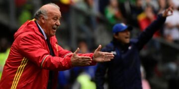 Vicente del Bosque. - AFP