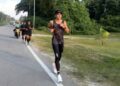 SYED Saddiq Syed Abdul Rahman dalam misi larian ke Muar, Johor.