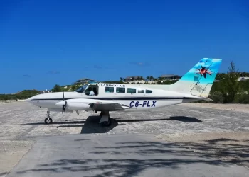 PESAWAT C6-FLX terhempas di Nassau. - Facebook/Flamingo Air