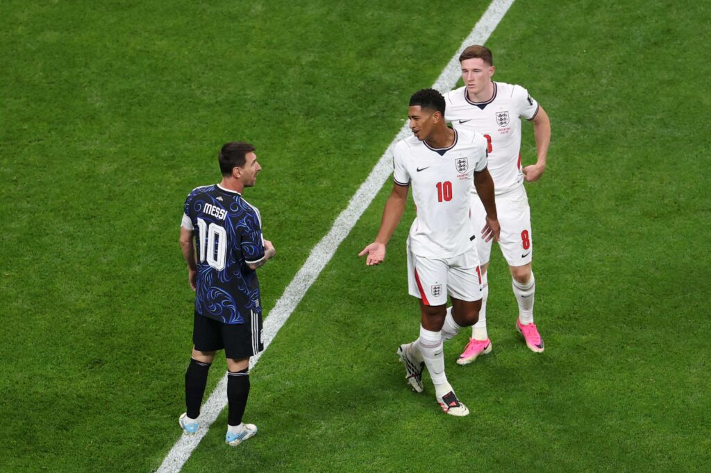 Messi Clash Was Just Talk About a Foul, Says Bellingham