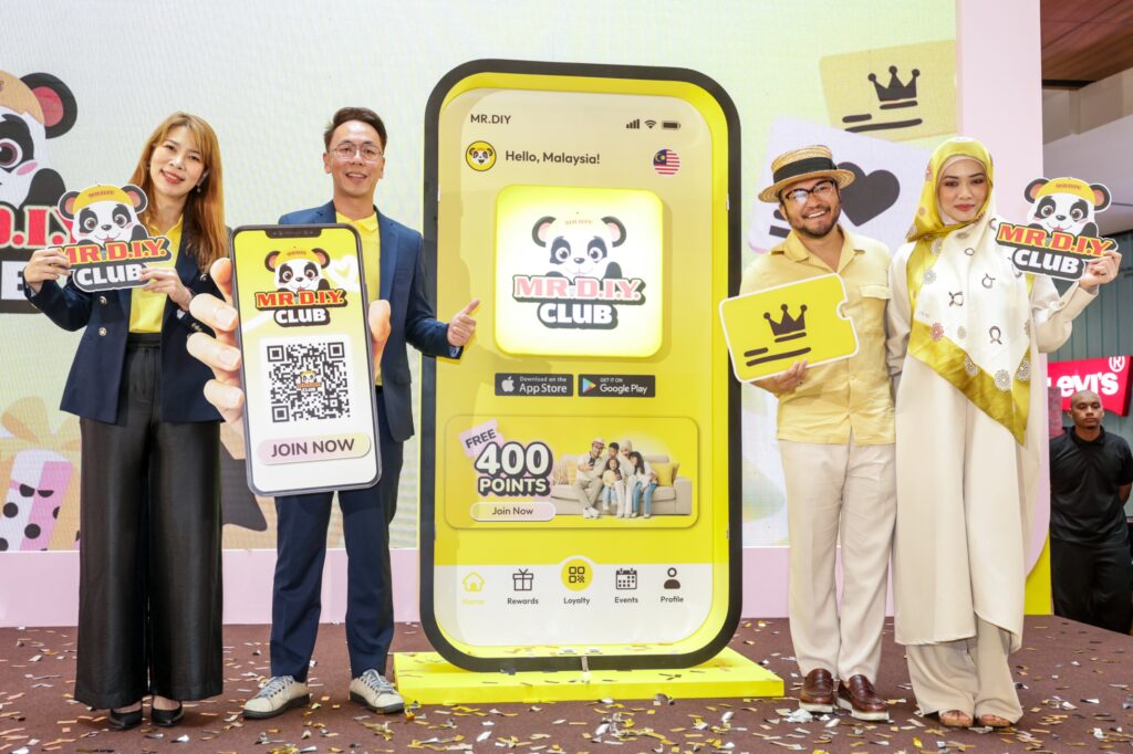 MR D.I.Y. Club offers members reward points for every purchase